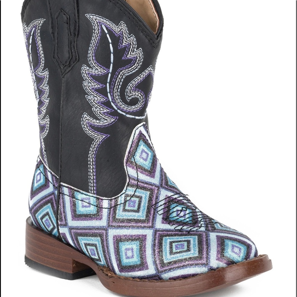 Glitter Diamonds cowboy boots